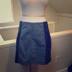 Free people mini skirt